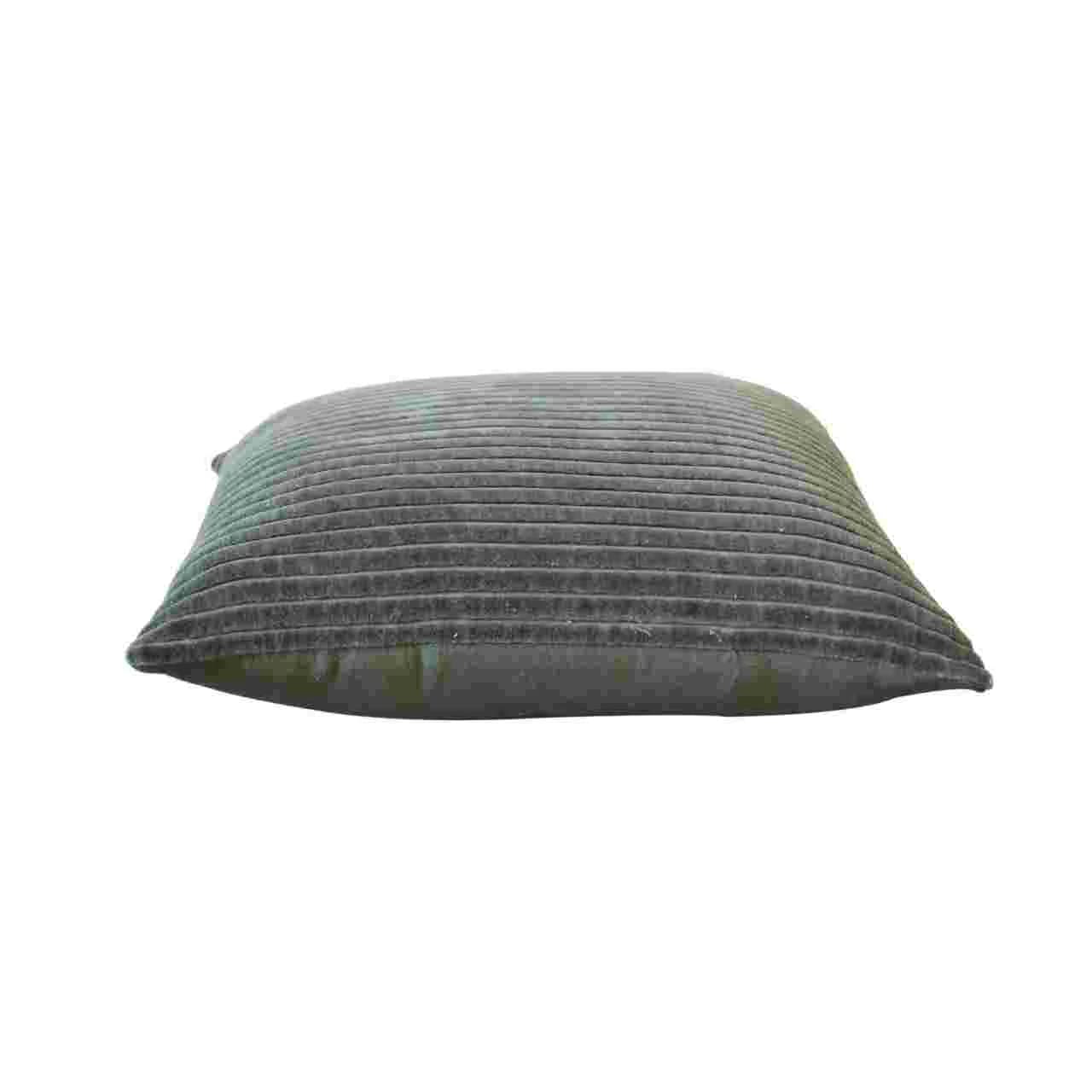 Ribbed Green Cushion Set of 2 - Cushions & throws, photo 6 of 7