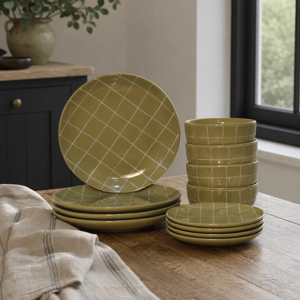 Dahlia Plate Set - Decorative, photo 1 of 10