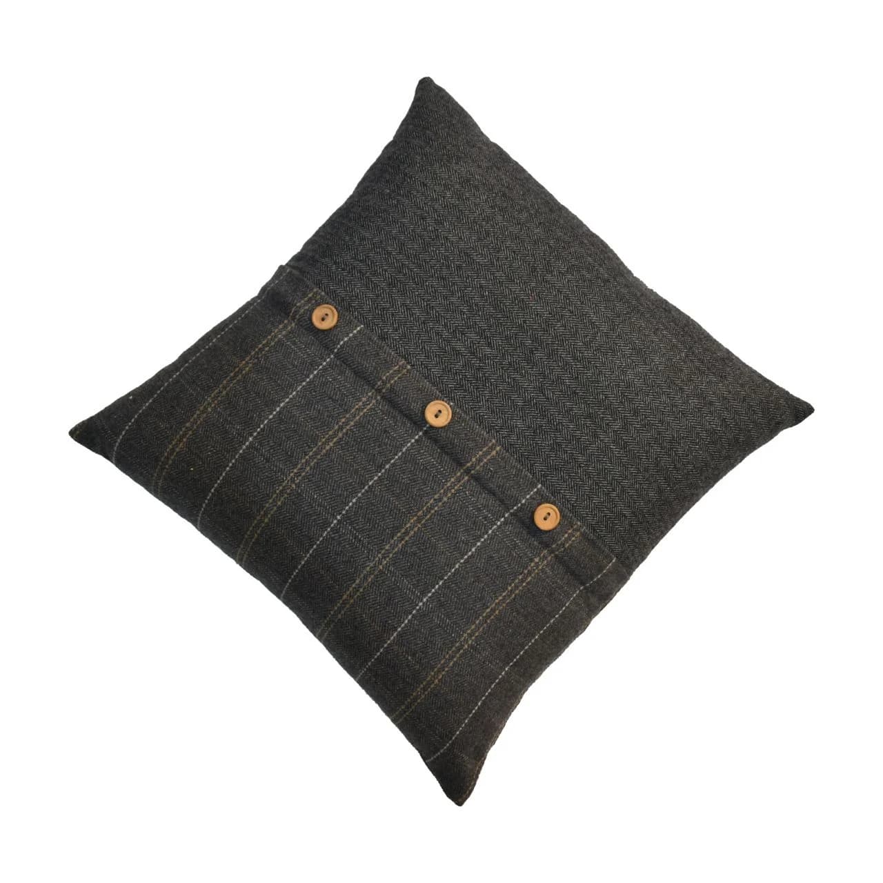 Quinn Pewter Cushion Set of 2 - Cushions & throws, photo 4 of 7