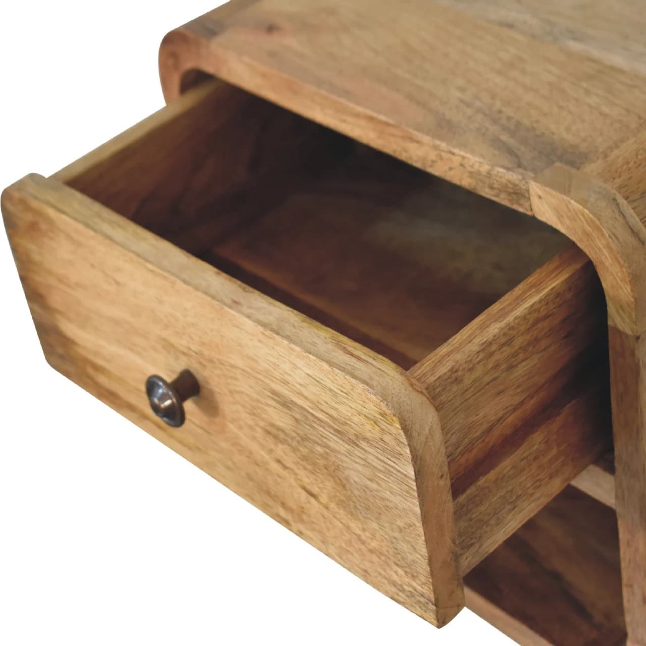 Mini Oak-ish Floating Open Bedside - Bedside tables, photo 5 of 8