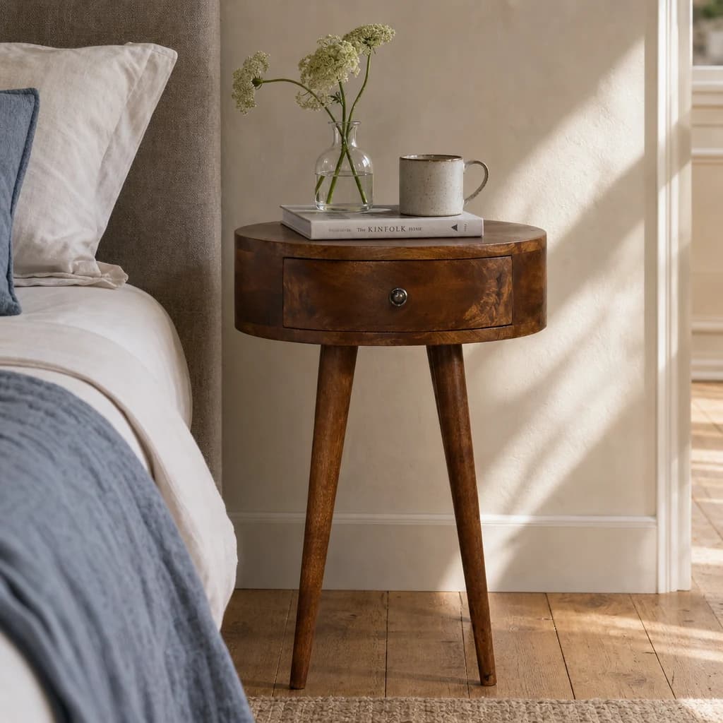 Single Chestnut Bedside - Bedside tables, photo 1 of 10