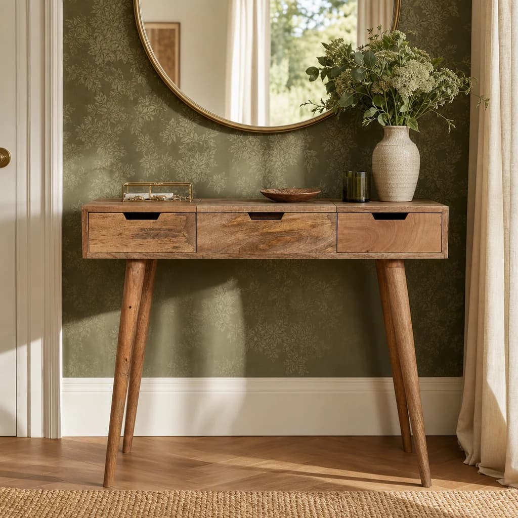 Oak-ish Dressing Table - Tables, photo 1 of 10