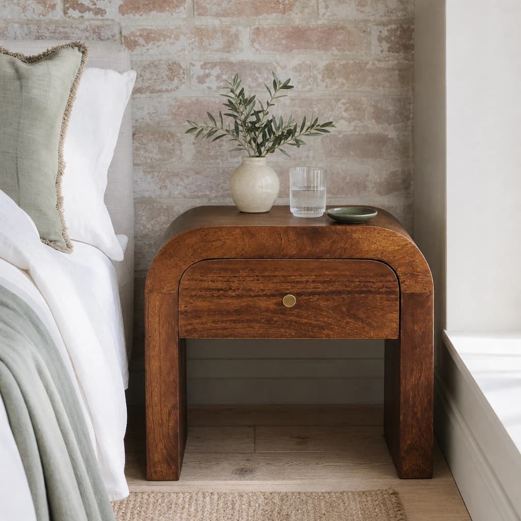 Darcy Chestnut Bedside - Bedside tables, photo 1 of 9