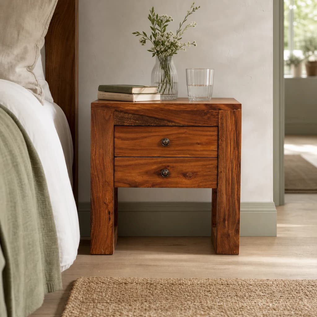 U-Square Honey Bedside - Bedside tables, photo 1 of 9