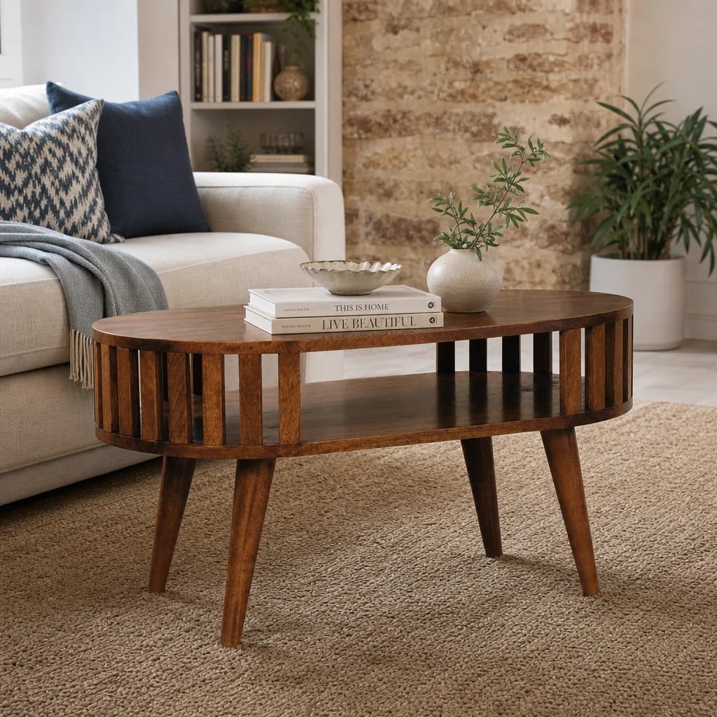 Honey Caramel Ariella Coffee Table - Coffee tables, photo 1 of 7
