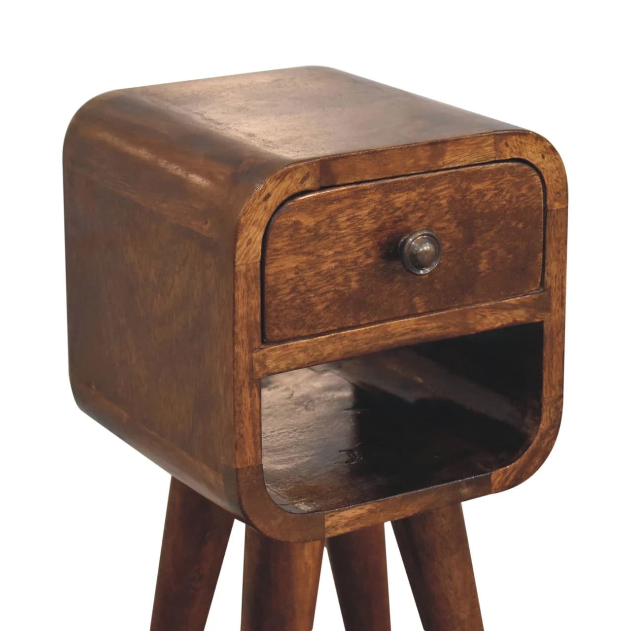 Extra Mini Chestnut Curve Lower Bedside - Bedside tables, photo 5 of 9