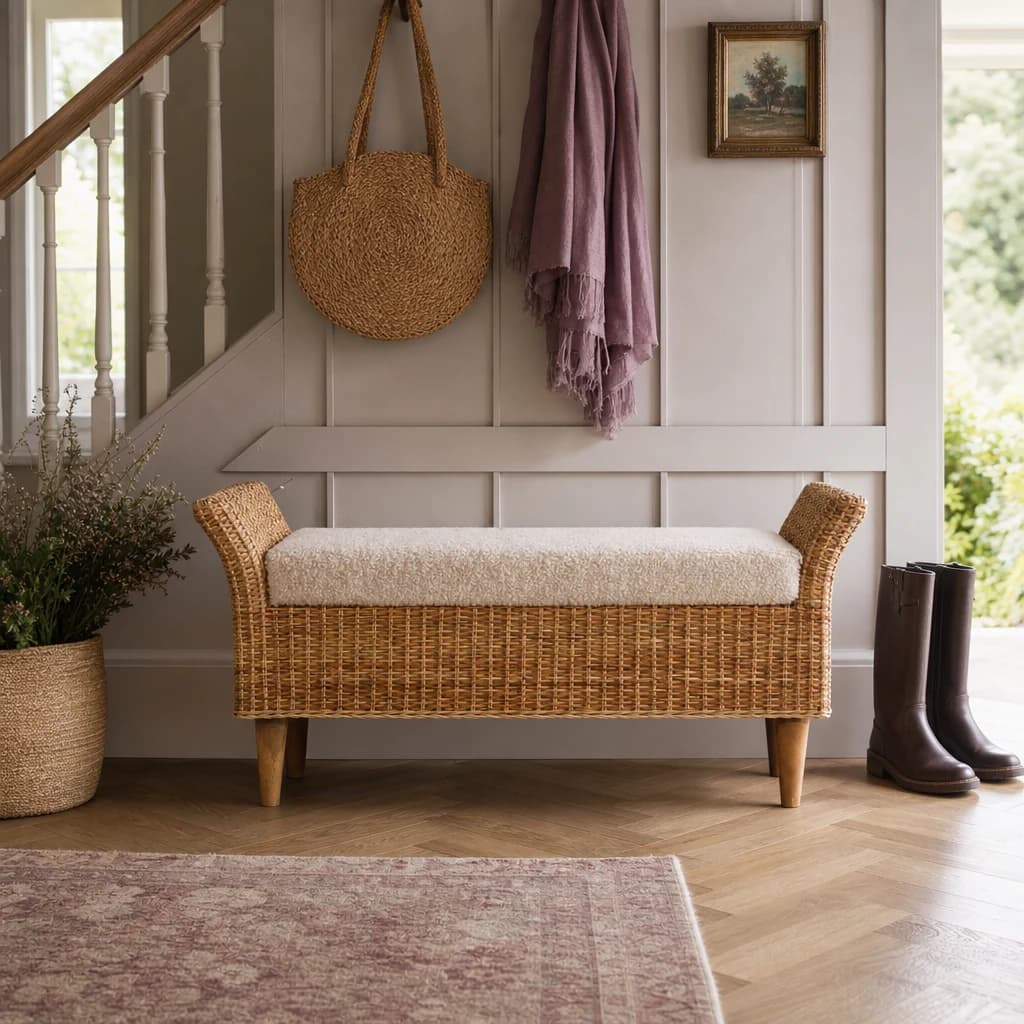 Riviera Woven Bench - Benches, photo 1 of 10