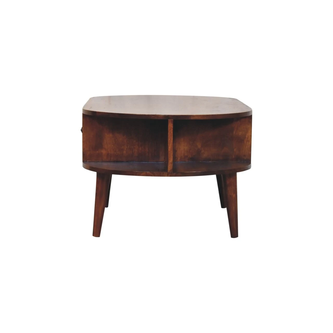 Chestnut Oval Coffee Table with 2 Drawers - Coffee tables, photo 8 of 8