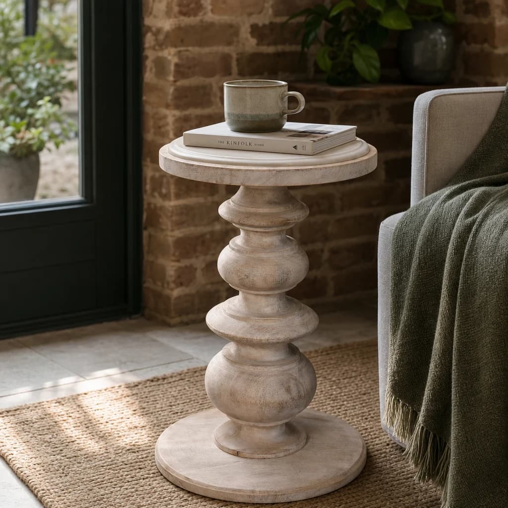 The Bellis Marble Accent Table - Tables, photo 1 of 8