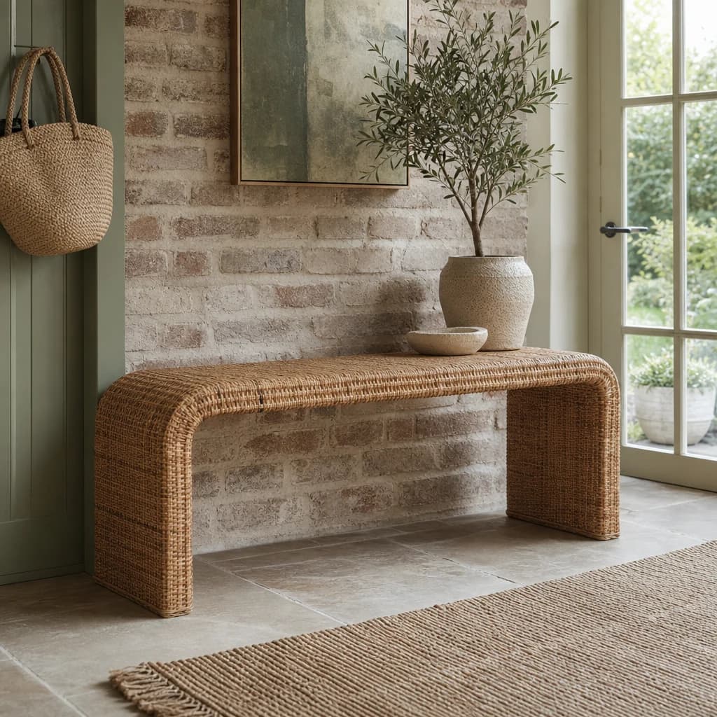 Rattan Weave Bench - Benches, photo 1 of 9