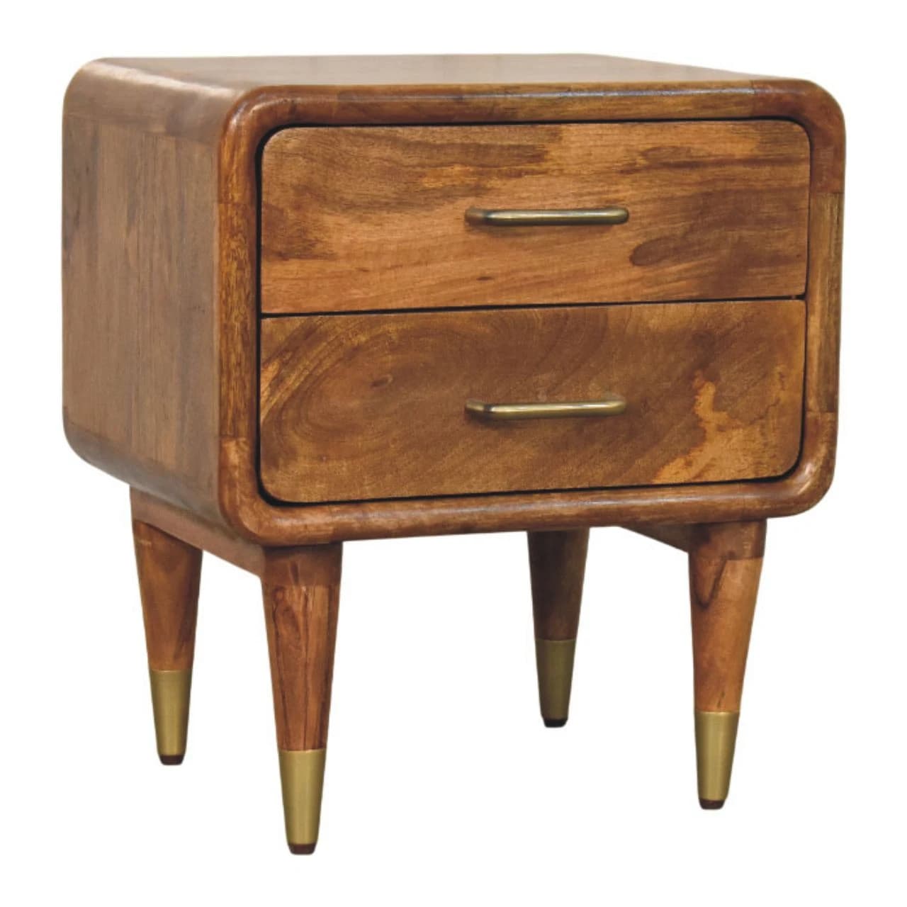 Amber Oak Bedside Table - Bedside tables, photo 3 of 9