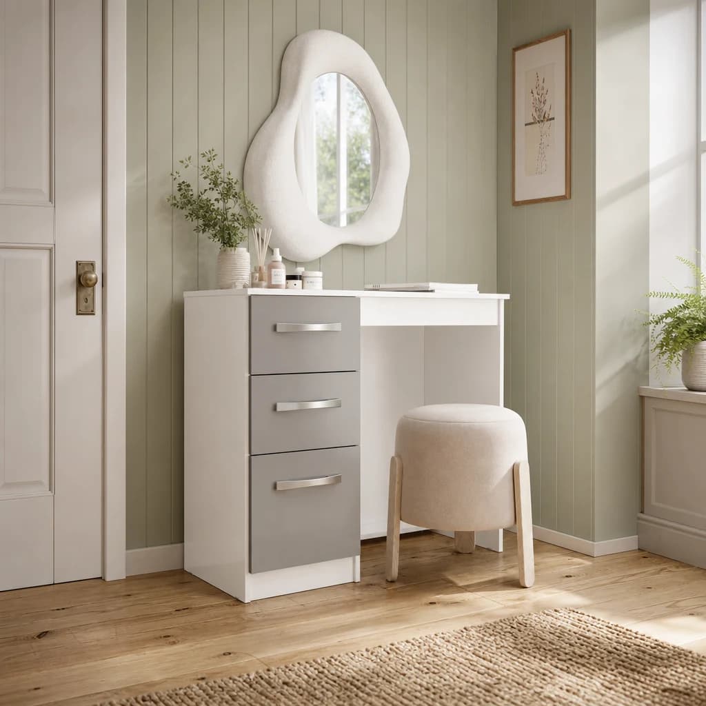 Lynx 3 Drawer Dressing Table - Tables, photo 1 of 10