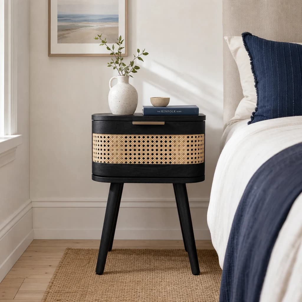 Noah 1 Drawer Bedside - Bedside tables, photo 1 of 10