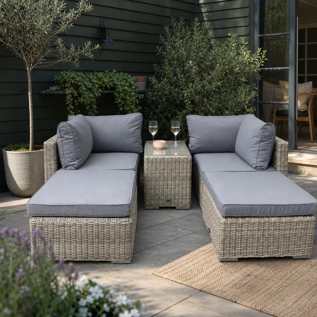 Wentworth 2 Seater Multi Setting Relaxer Set - Outdoor, photo 1 of 6