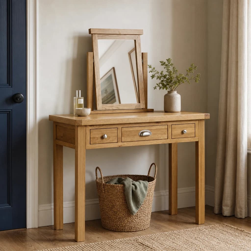 Woburn 3 Drawer Dressing Table - Tables, photo 1 of 10