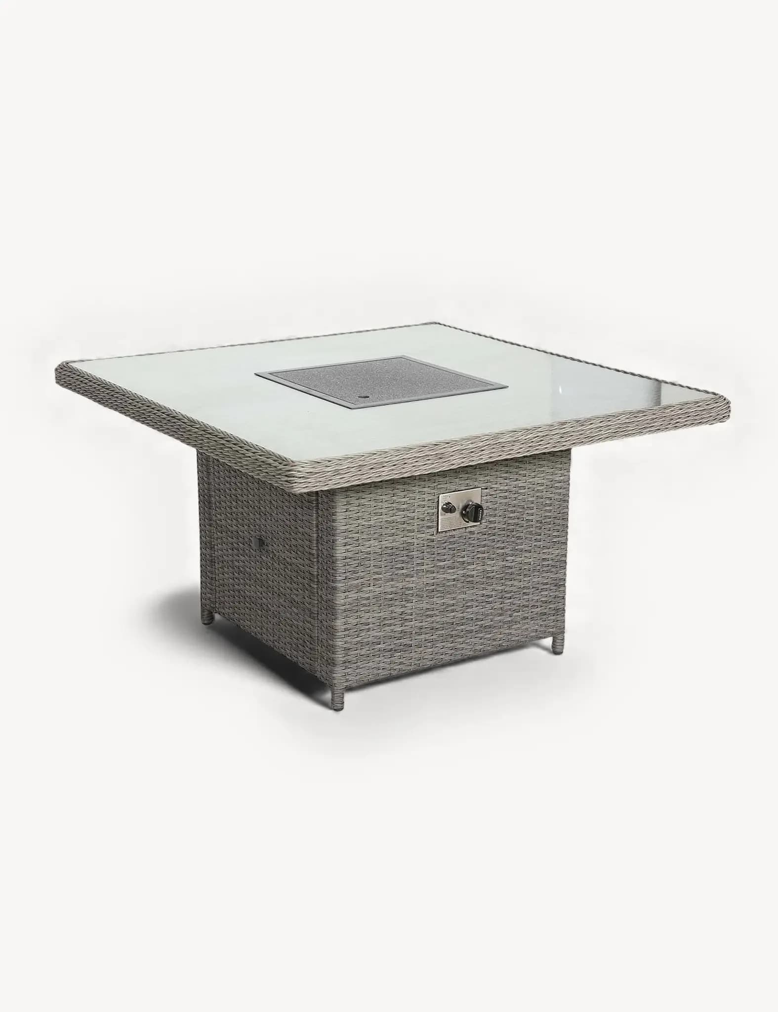 Paris 8 Seater Deluxe Modular Corner Dining & Lounging Set -with Square Fire Pit Table - Outdoor, photo 6 of 6