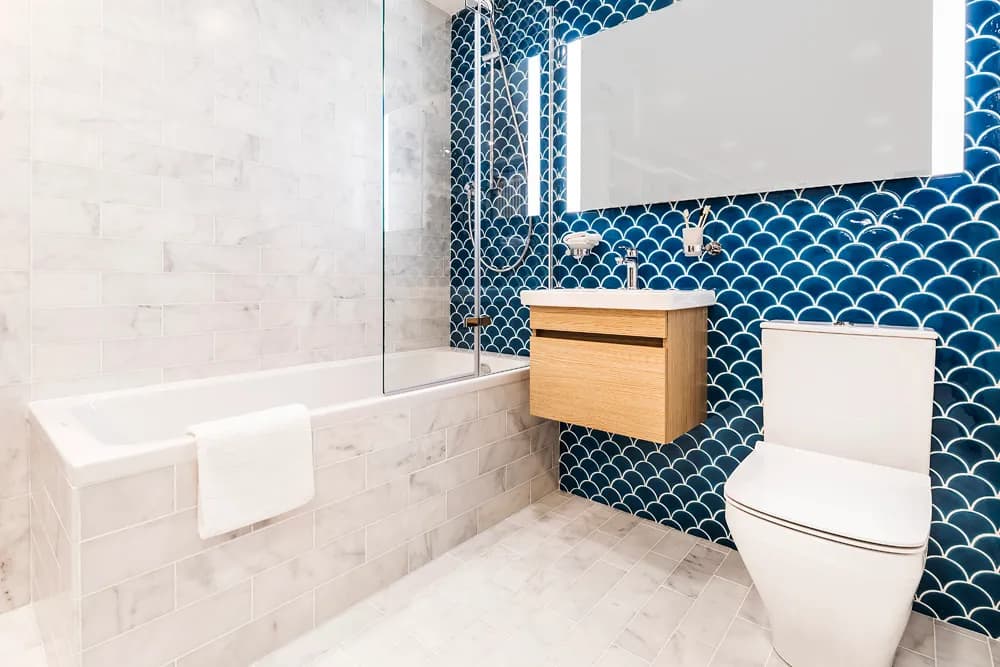 Stone, tile and pattern looks without grout - Crestwood of Lymington