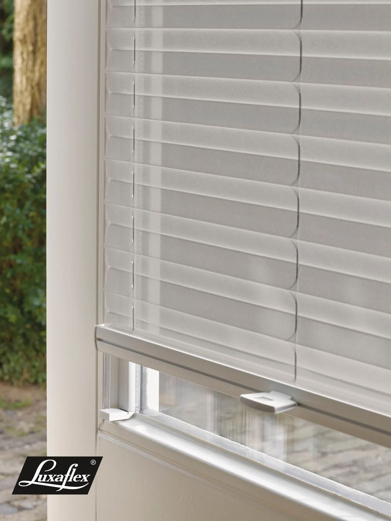 Luxaflex TruFit blinds in a conservatory roof and frames