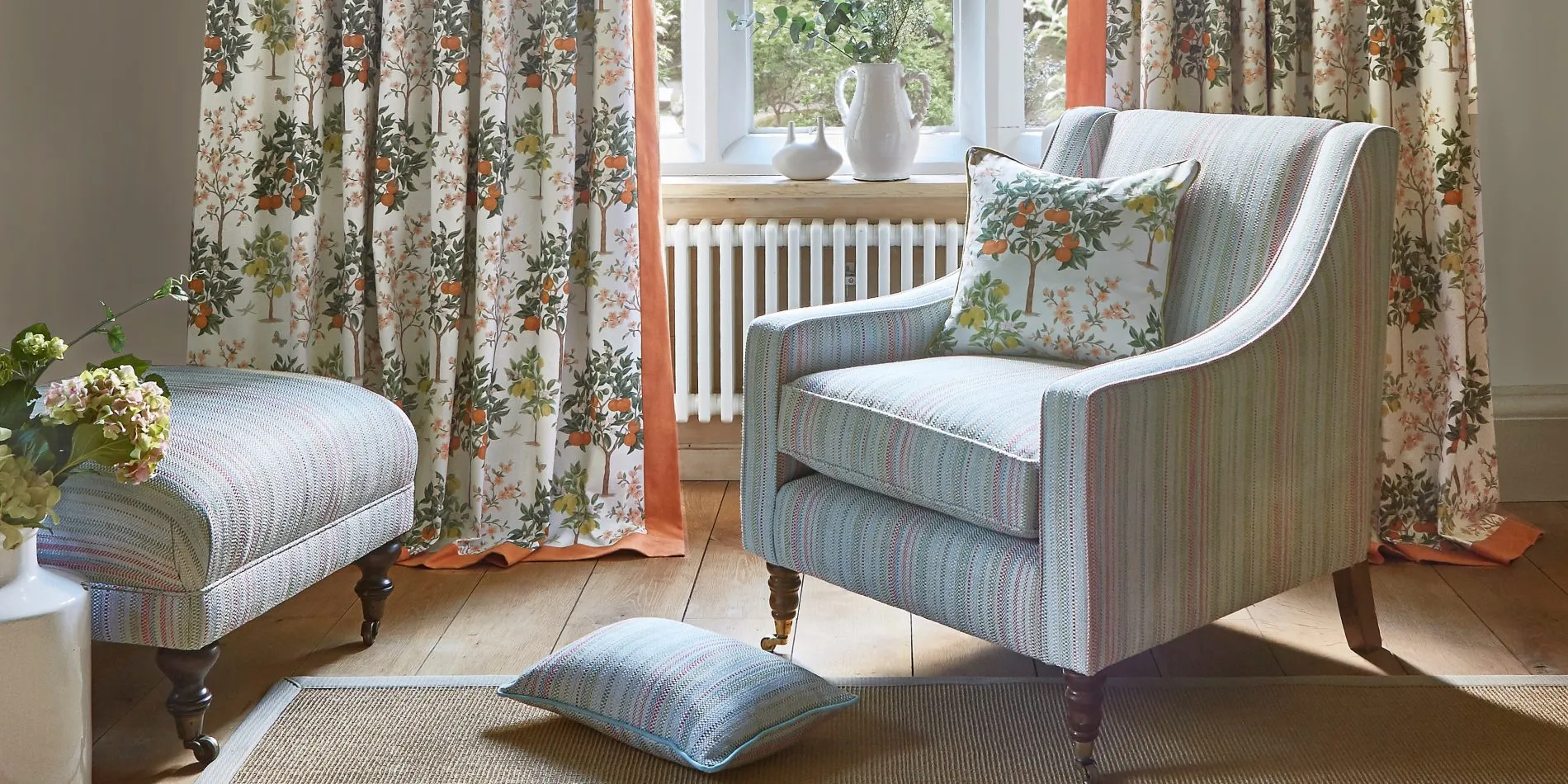 Bespoke textile making - Crestwood of Lymington