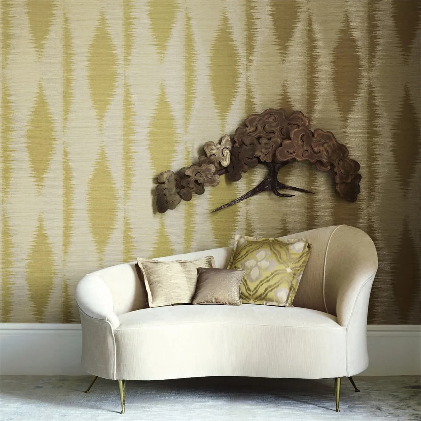 Sanderson paper for period houses and newer rooms - Crestwood of Lymington