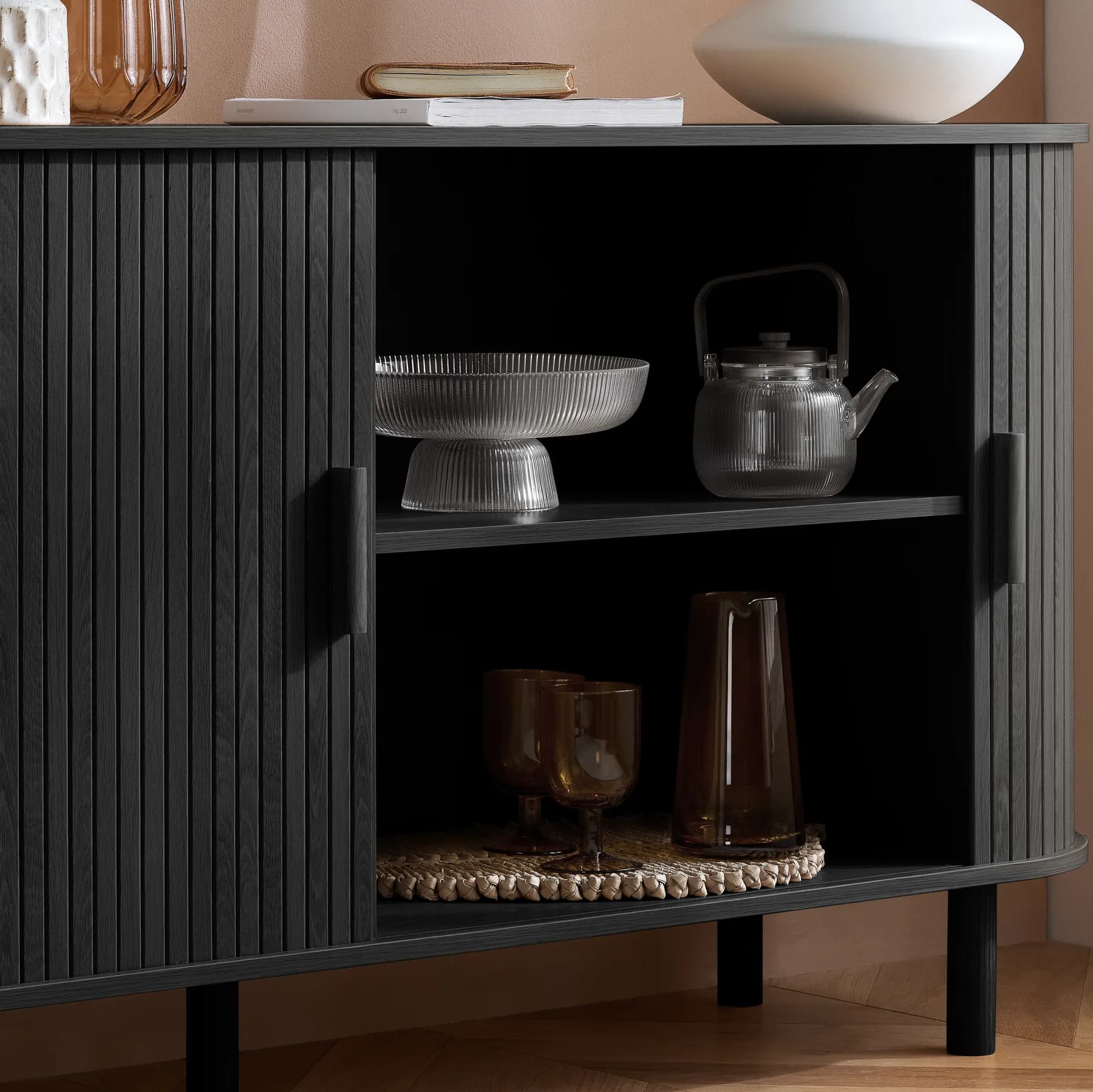 Axel 2 Door Fluted Sideboard - Sideboards, photo 4 of 10