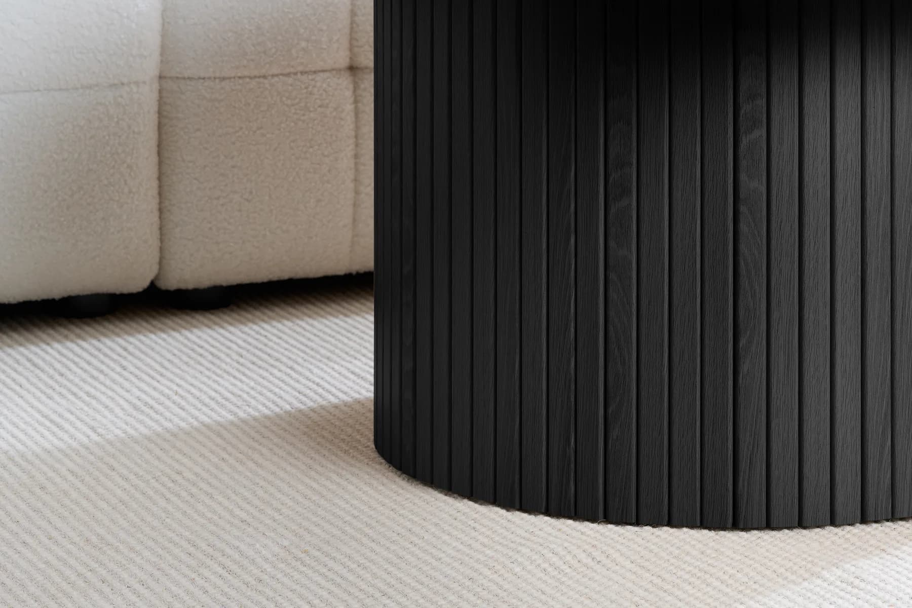 Axel Round Fluted Coffee Table - Coffee tables, photo 9 of 10