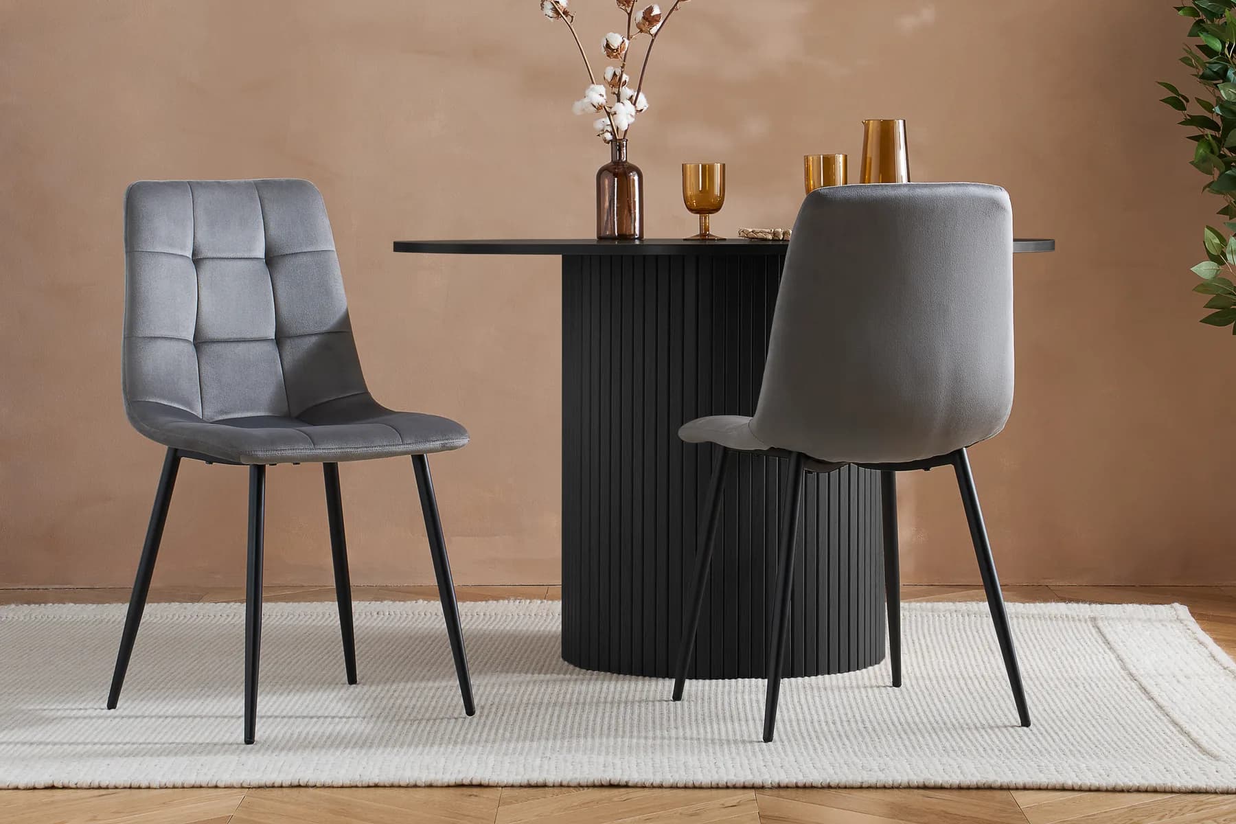Axel Round Fluted Dining Table - Dining tables, photo 6 of 10