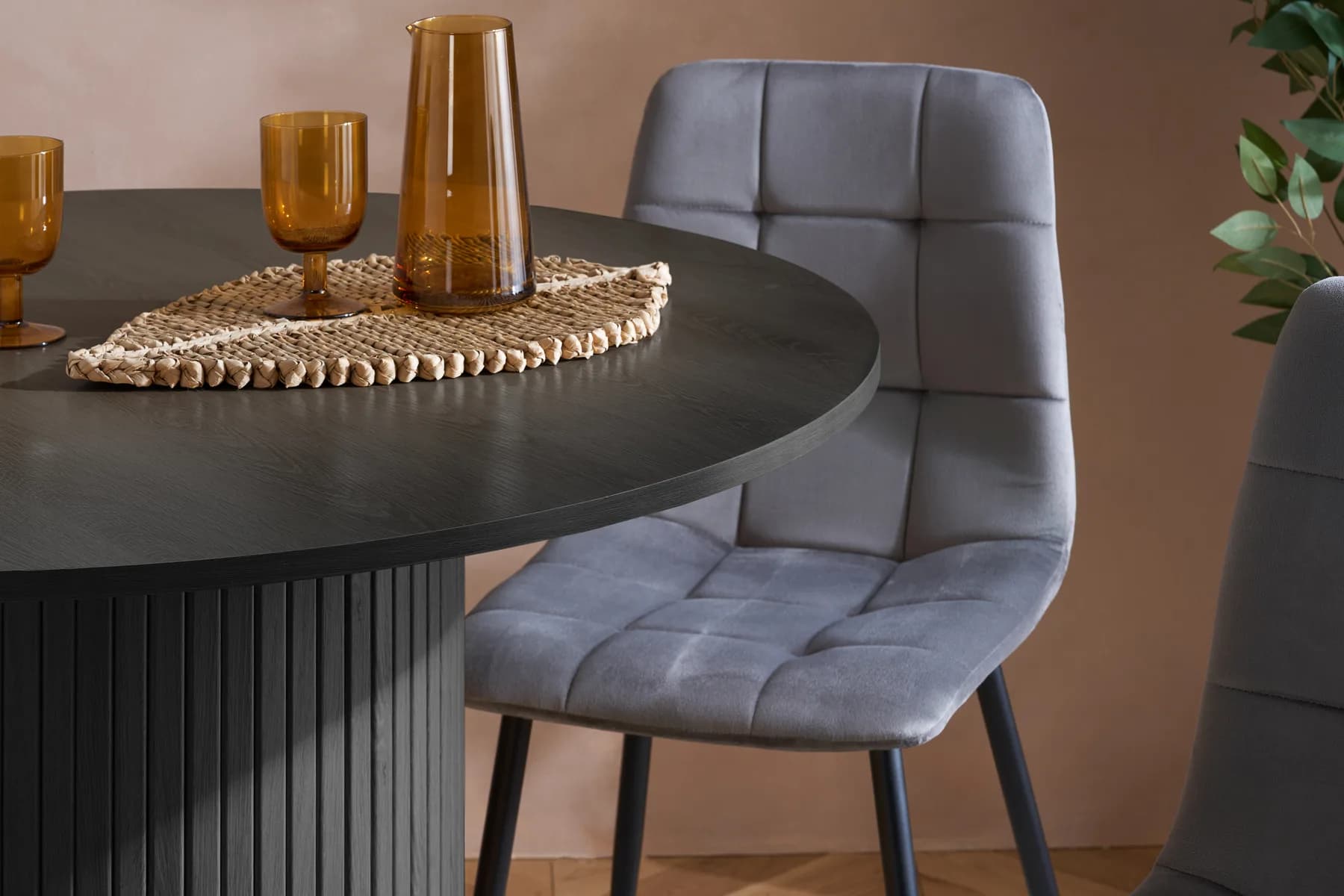 Axel Round Fluted Dining Table - Dining tables, photo 9 of 10
