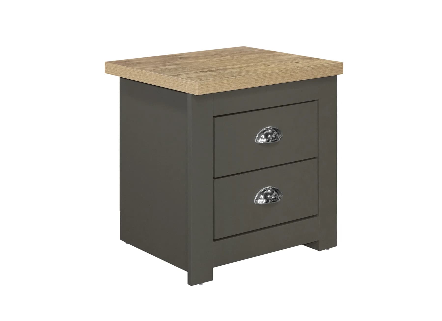 Highgate 2 Drawer Bedside - Bedside tables, photo 3 of 10