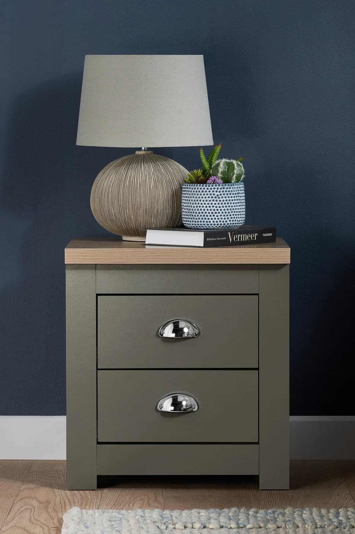 Highgate 2 Drawer Bedside - Bedside tables, photo 2 of 10