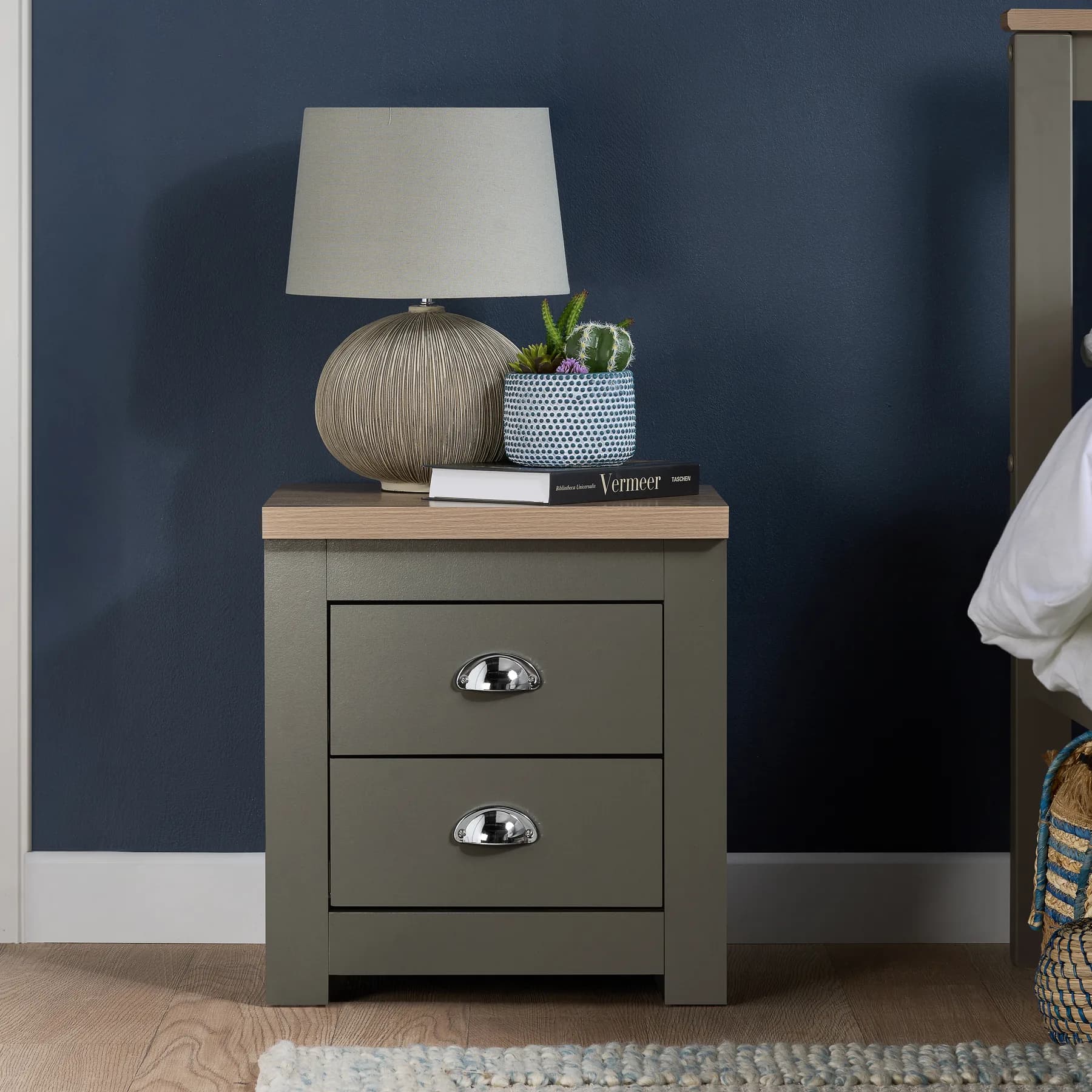 Highgate 2 Drawer Bedside - Bedside tables, photo 9 of 10
