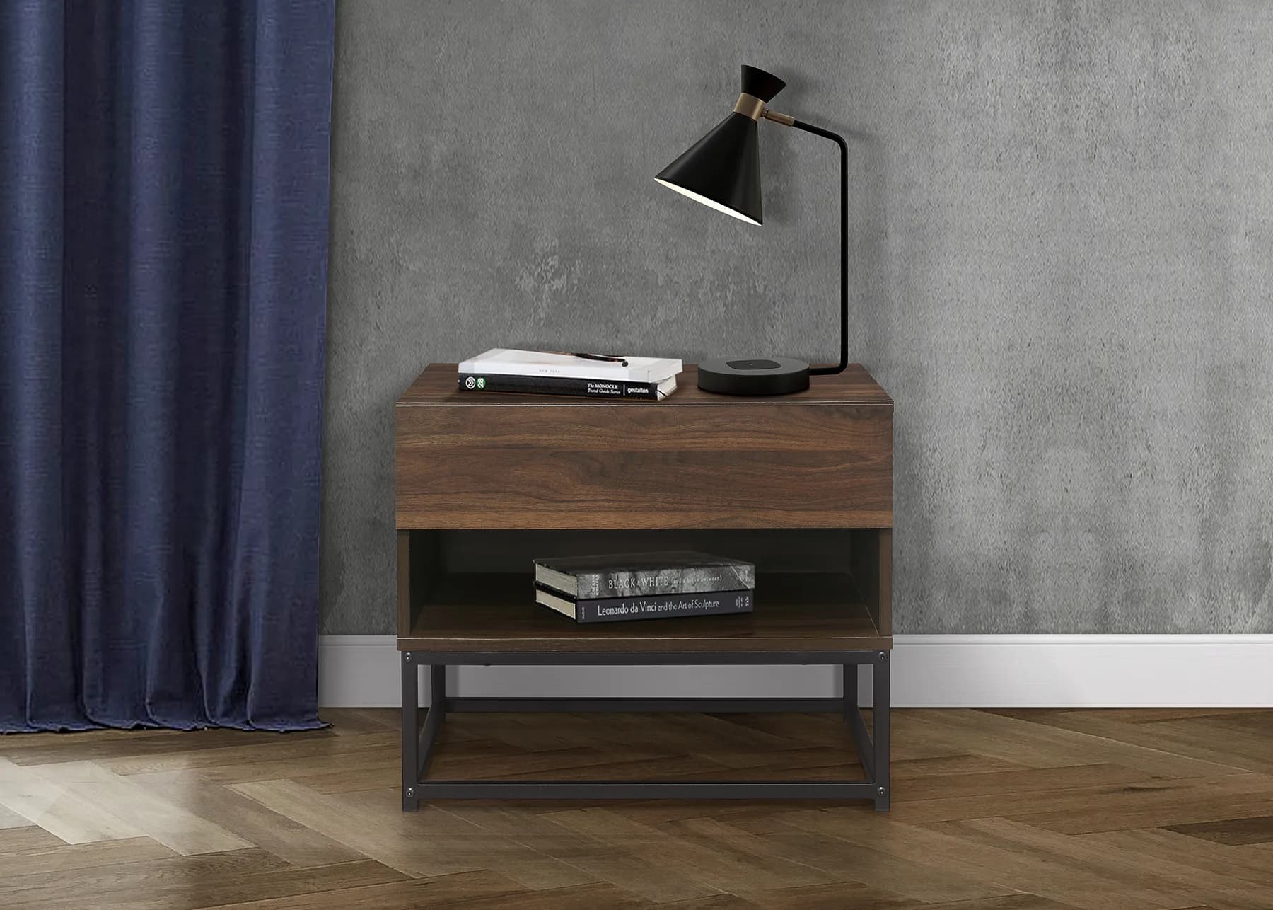 Houston 1 Drawer Bedside - Bedside tables, photo 7 of 10
