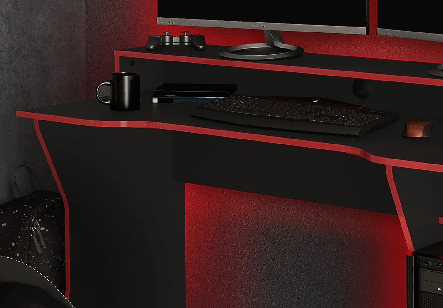 Enzo Gaming Computer Desk - Desks, photo 7 of 8