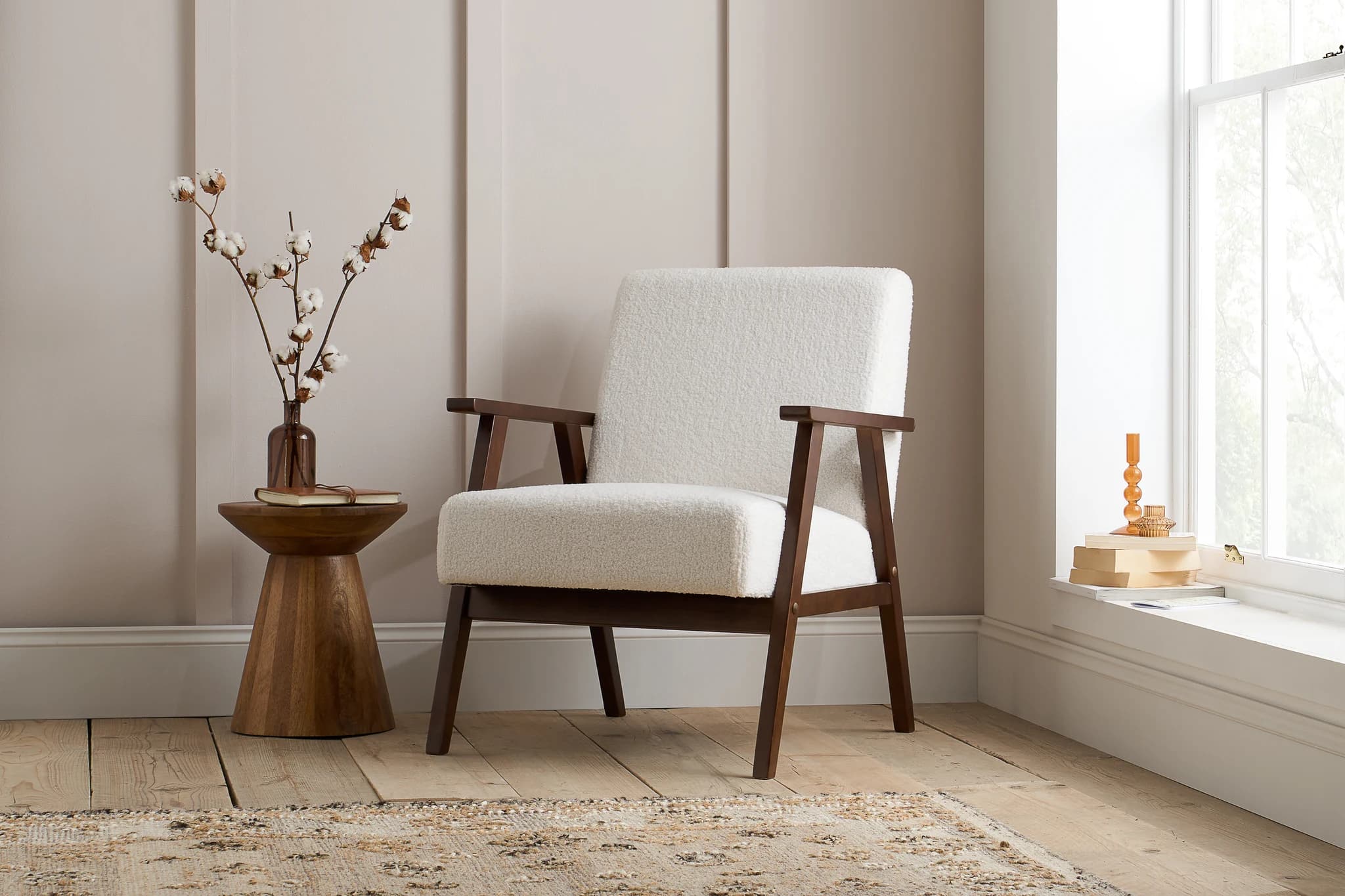 Ellwood Boucle Armchair - Armchairs, photo 2 of 10