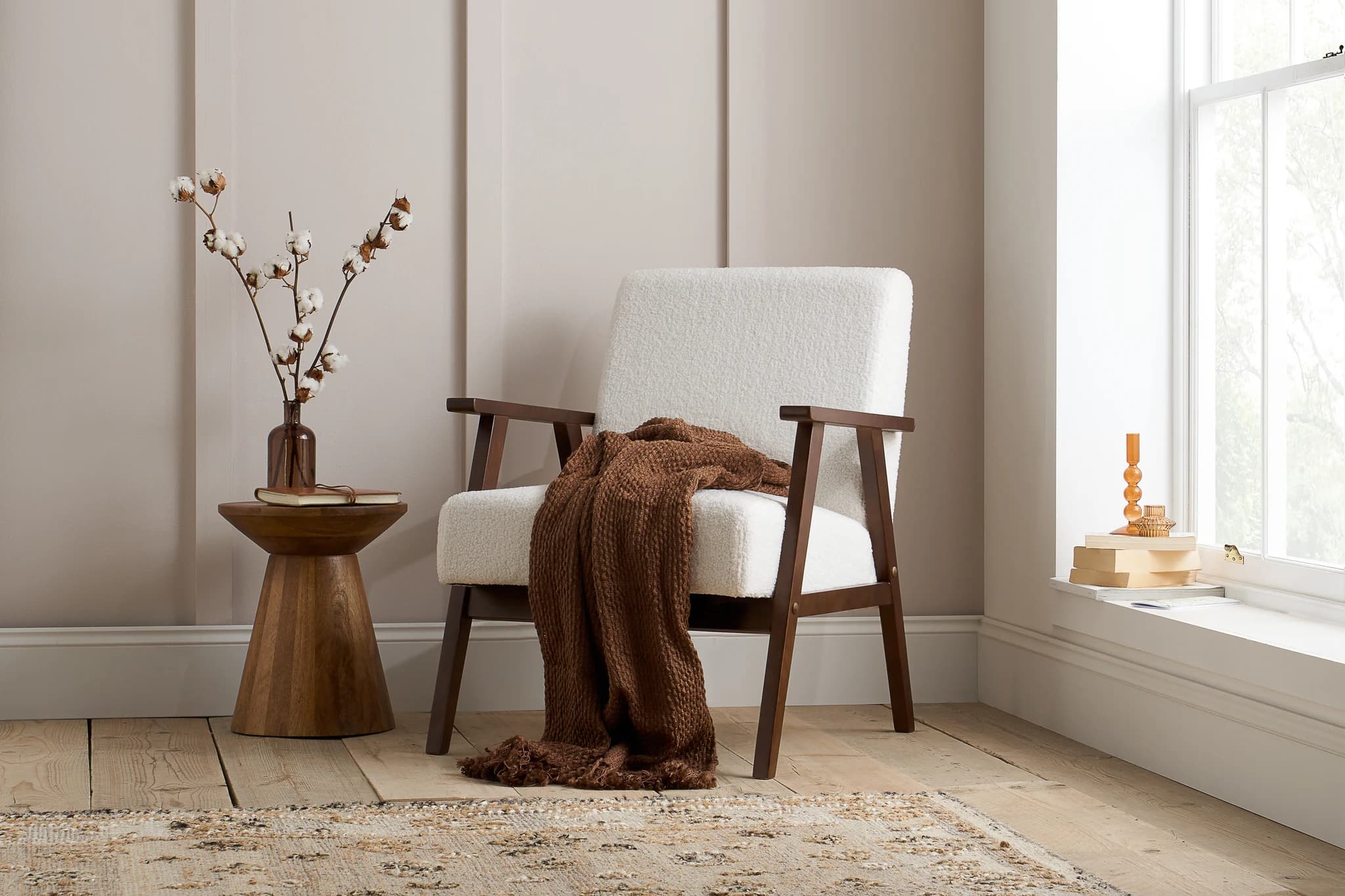 Ellwood Boucle Armchair - Armchairs, photo 7 of 10