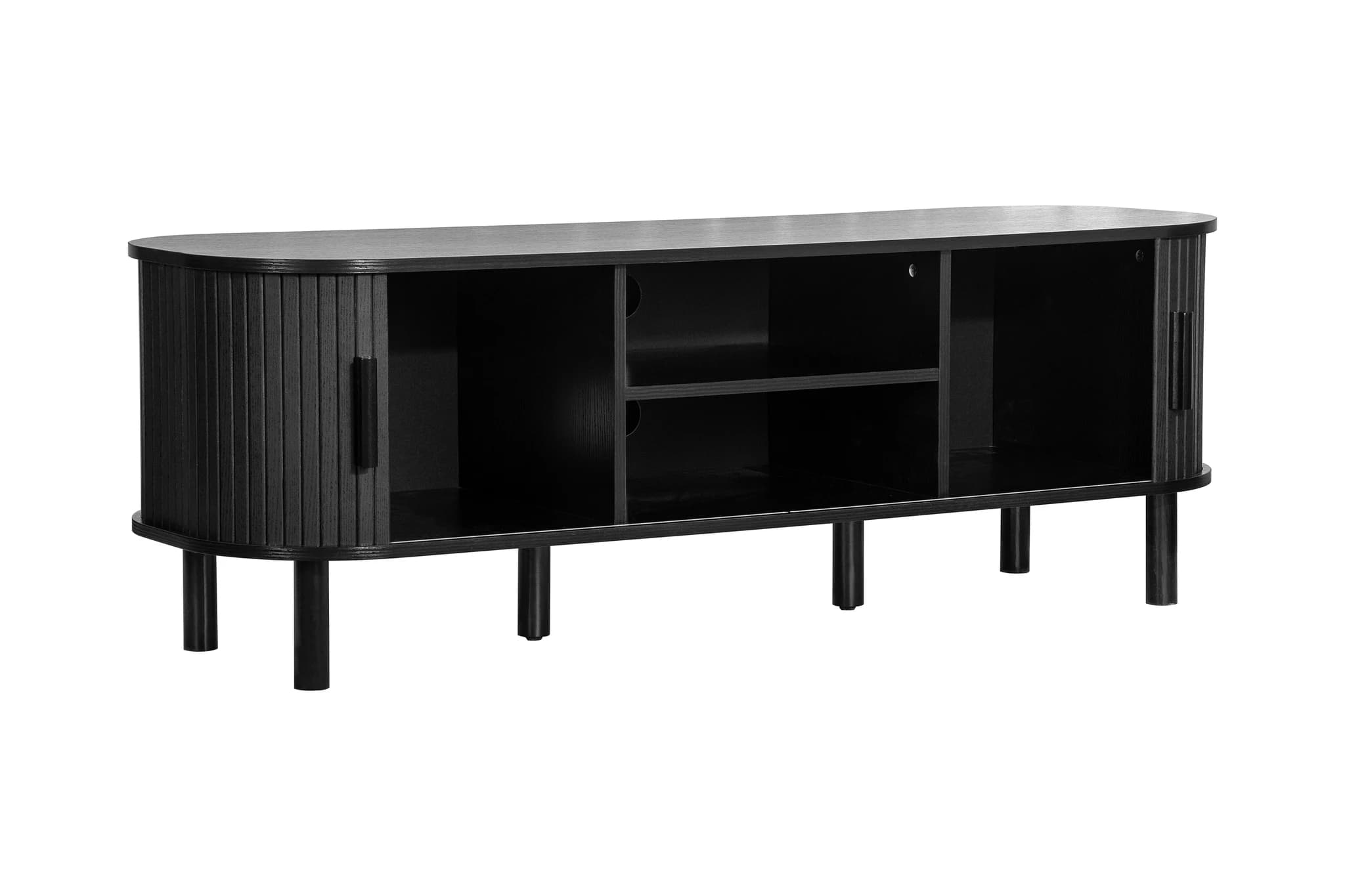 Axel Fluted Small TV Unit - TV & media units, photo 3 of 10