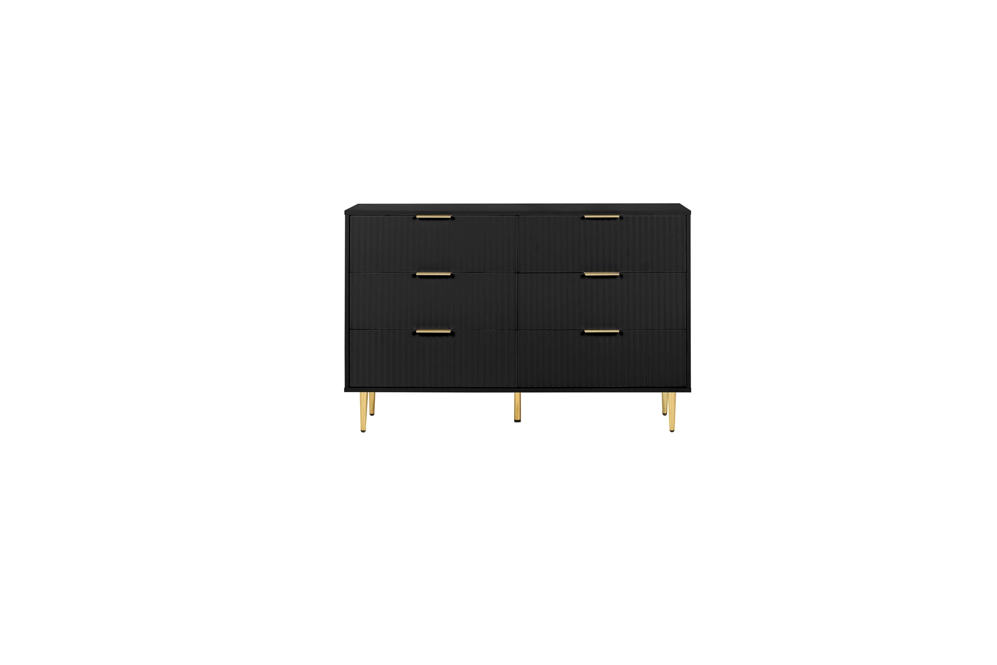 Zara 6 Drawer Fluted Chest - Chests of drawers, photo 4 of 10