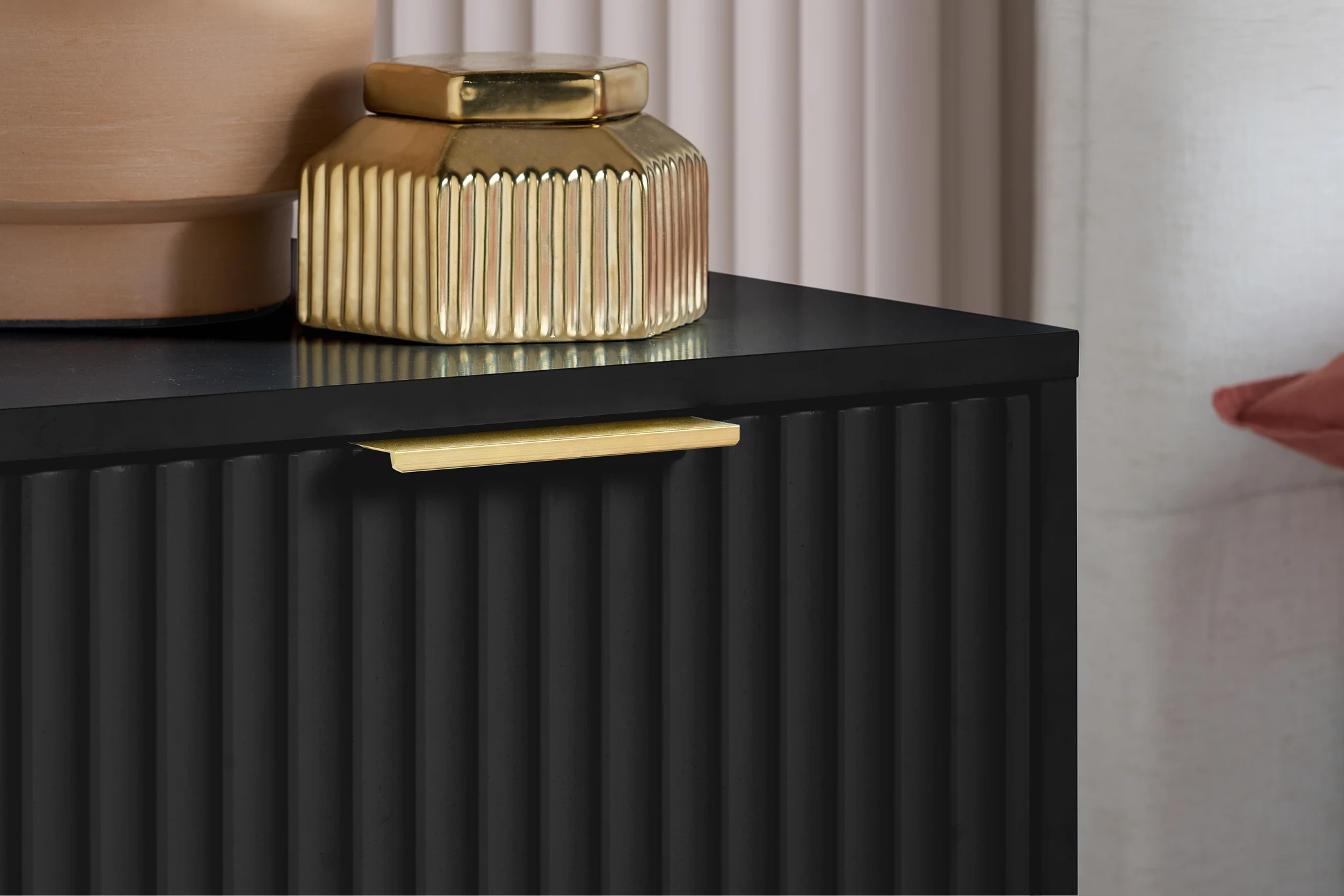 Zara 6 Drawer Fluted Chest - Chests of drawers, photo 9 of 10