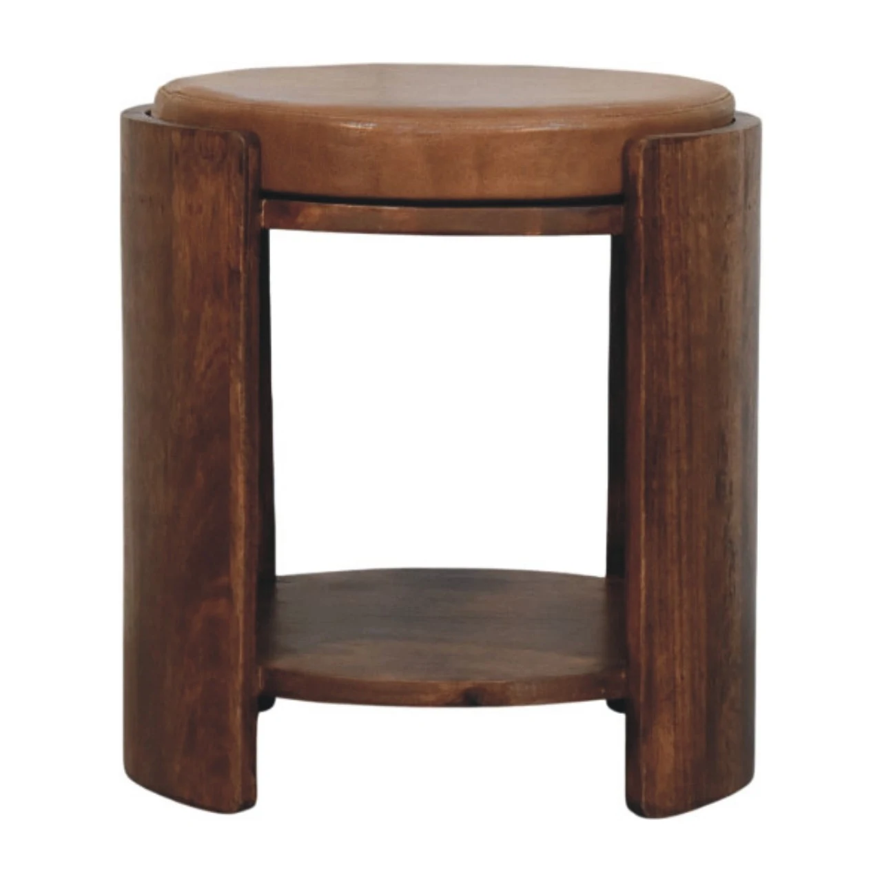 Savoy Leather Stool - Stools & bar stools, photo 2 of 8