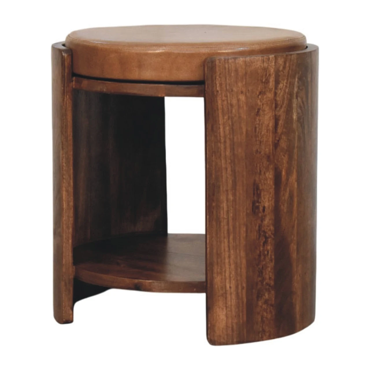 Savoy Leather Stool - Stools & bar stools, photo 3 of 8