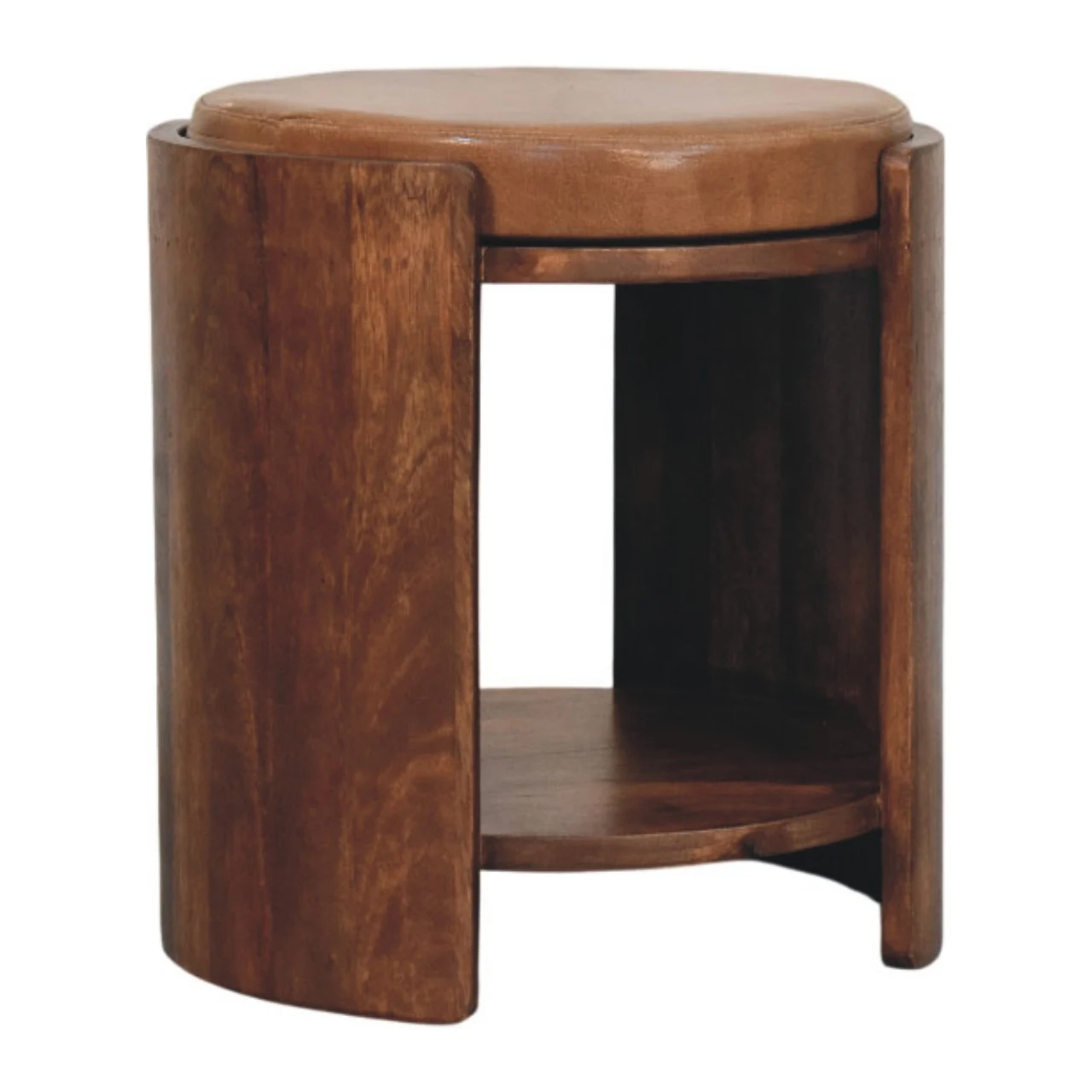 Savoy Leather Stool - Stools & bar stools, photo 4 of 8