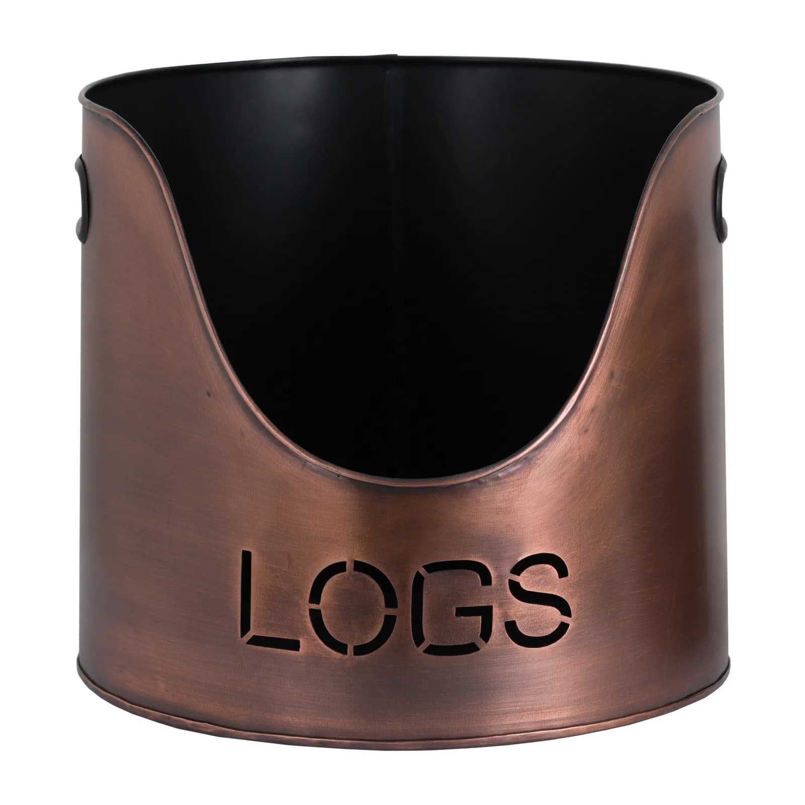 Copper Finish Logs And Kindling Buckets & Matchstick Holder - Trays & baskets, photo 3 of 6