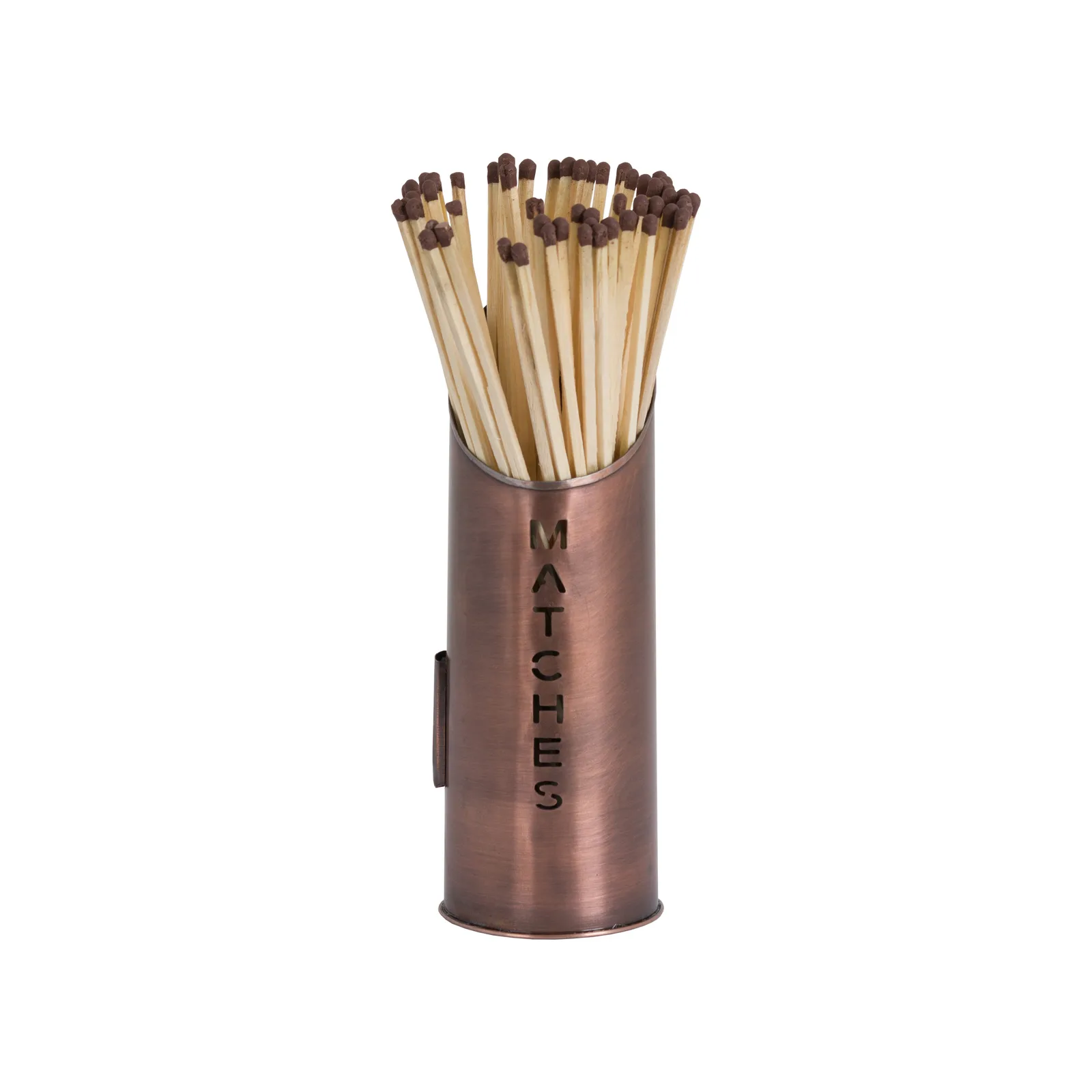 Copper Finish Logs And Kindling Buckets & Matchstick Holder - Trays & baskets, photo 5 of 6