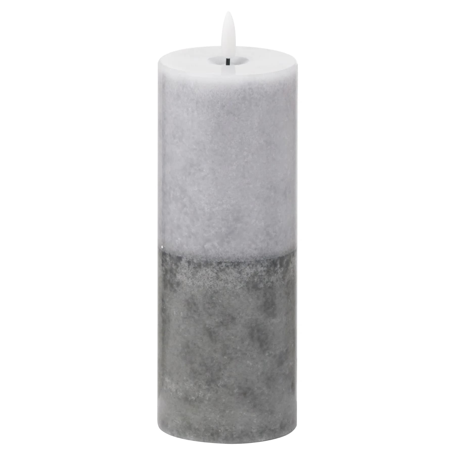Luxe Collection Natural Glow 3x8 Stone LED Wax Candle - Candles, photo 2 of 4