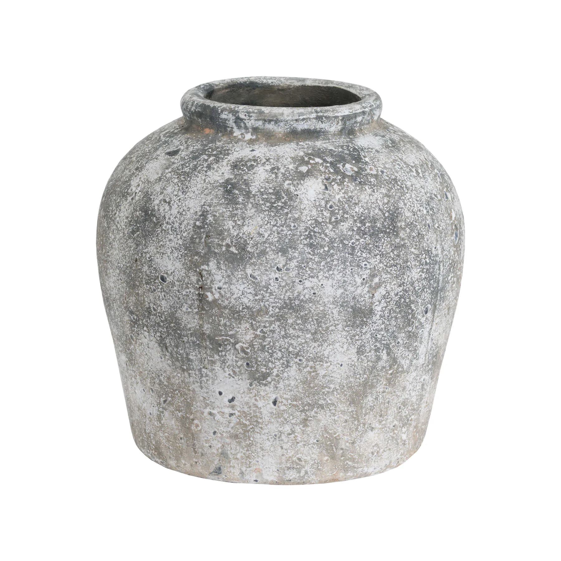 Aged Stone Ceramic Vase - Vases, photo 4 of 7