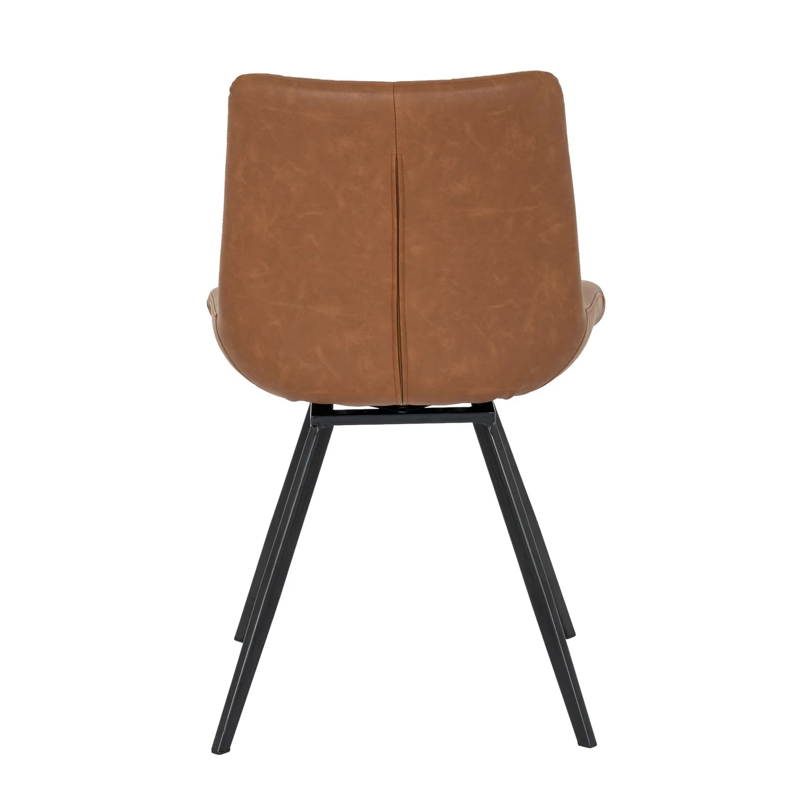 Malmo Tan Swivel Dining Chair - Chairs, photo 5 of 6
