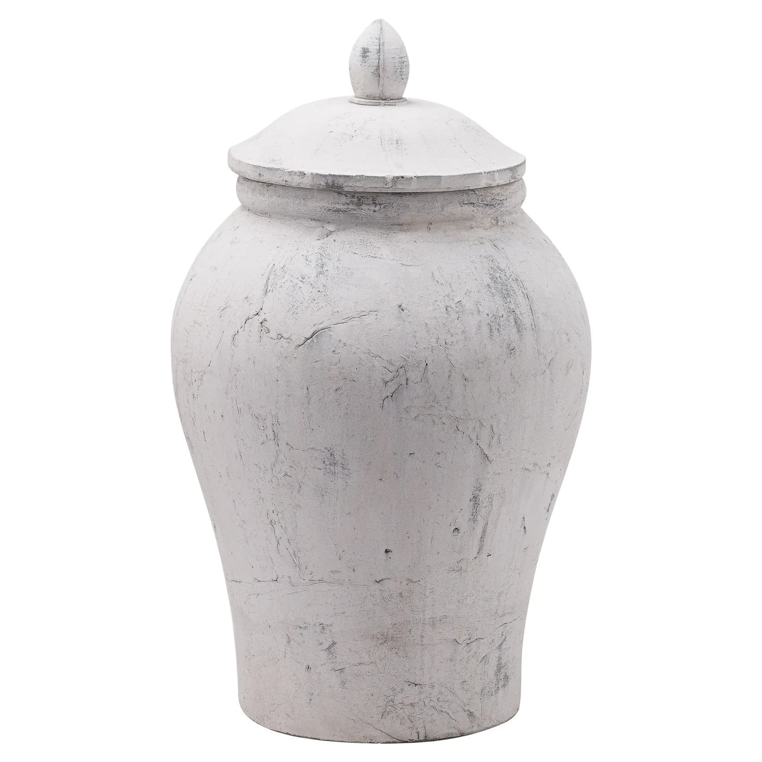 Bloomville Large Stone Ginger Jar - Vases, photo 2 of 5