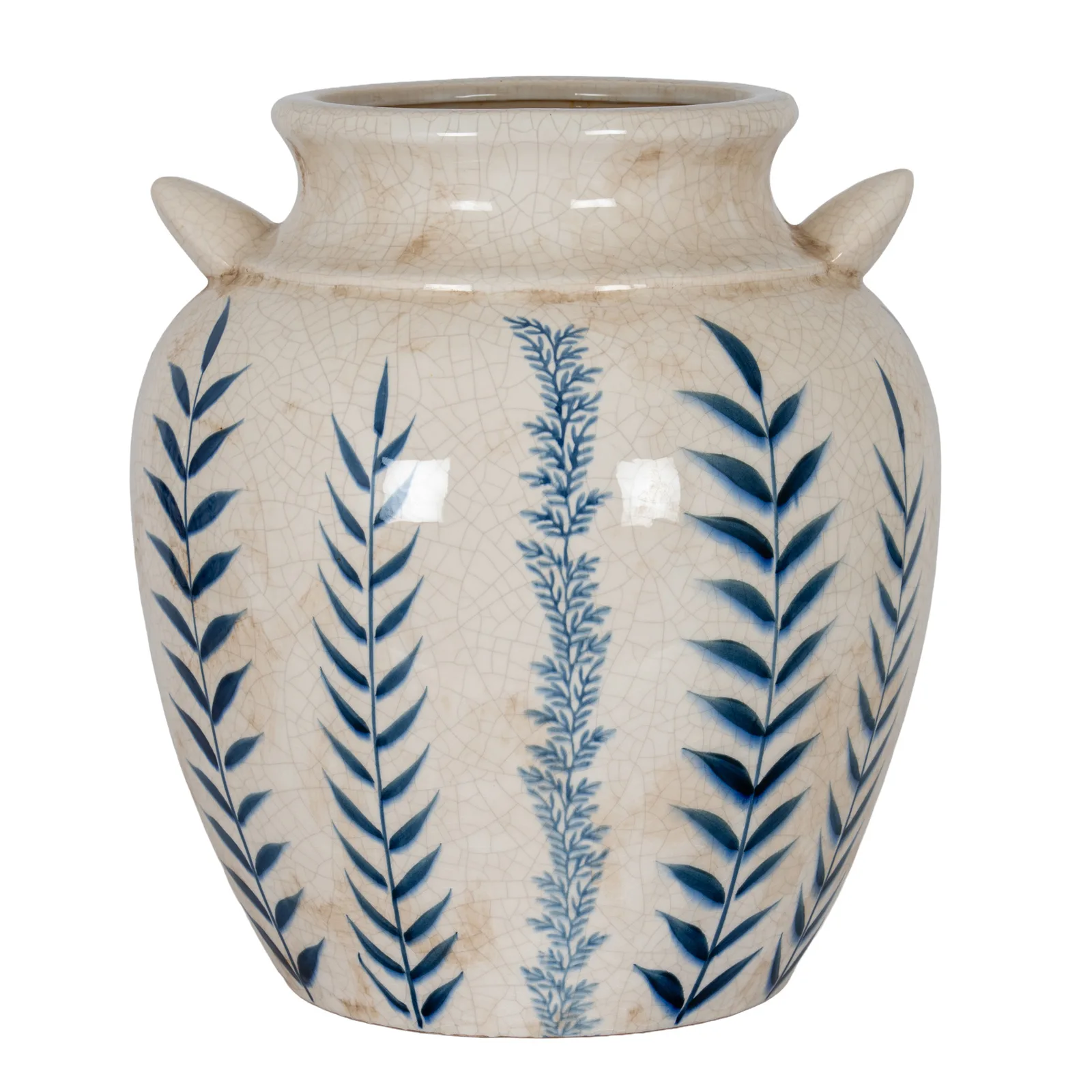 Blue Flora Amphora Vase - Vases, photo 4 of 6