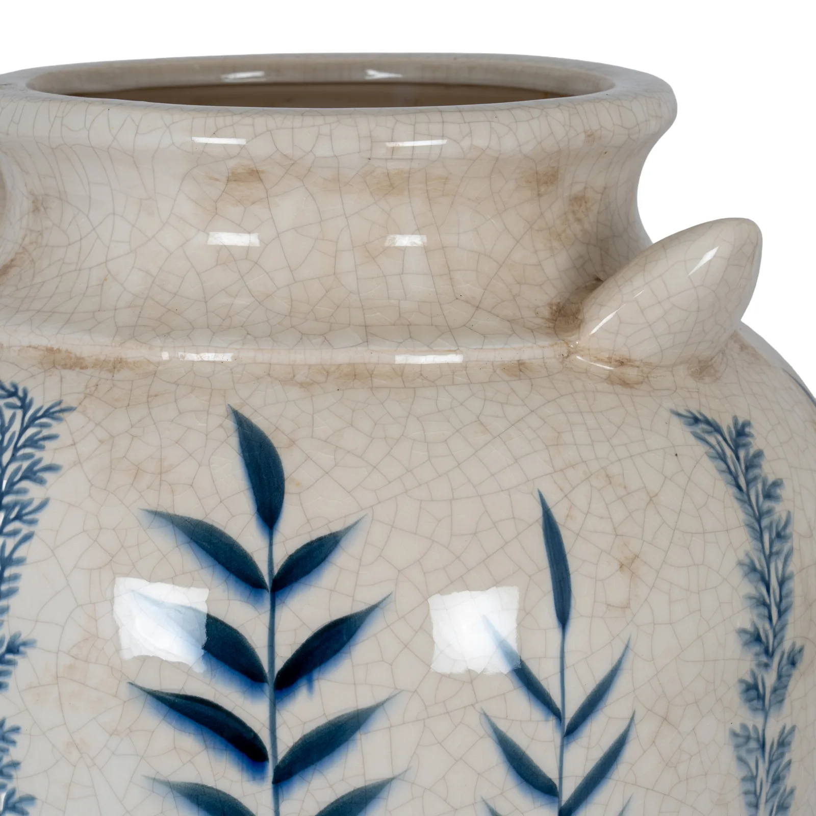 Blue Flora Amphora Vase - Vases, photo 6 of 6