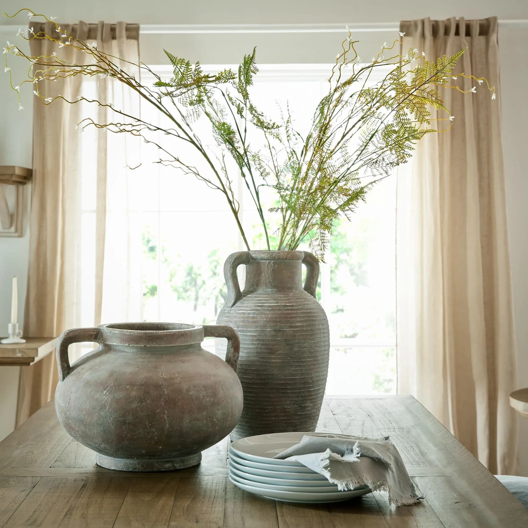 Siena Large Brown Amphora Pot - Vases, photo 6 of 6